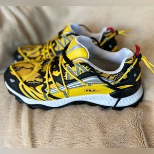 Fila Expeditioner Yellow & Black Chunky Trainer men’s sneakers